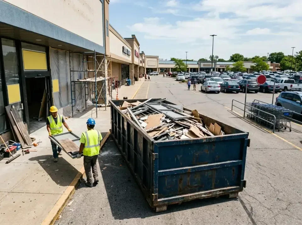 retail-store-renovation-debris-003 — frequently asked questions, Roll-off Dumpster Rentals in Tropical Park, FL